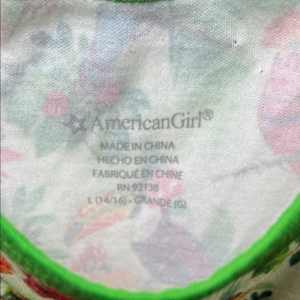 American Girl Lea Clark’s Rainforest PJ romper